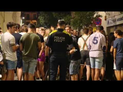 Police disperse thousands from outdoor gatherings in Spain