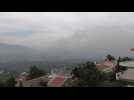 Smoke shrouds North of Athens as fires rage