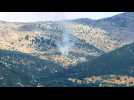 Smoke and scorched fields after Israeli shelling hits Lebanon - Label : AFPTV - First images - Category : News