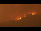 Greece: wildfires blaze on the island of Evia