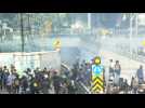 Thai police fire tear gas at pro-democracy protesters