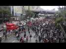 Thailand Police Charge Anti-Government Protest Demonstrators