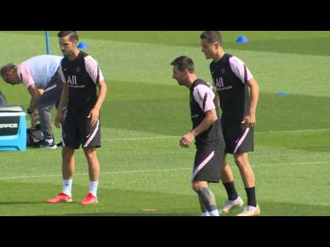 Messi trains with PSG ahead of Strasbourg game
