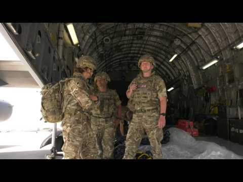 UK troops arrive in Kabul