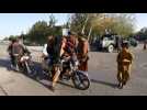 Taliban patrol western Afghanistan city of Herat