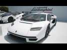 Lamborghini Countach LPI 800-4 launch at The Quail 2021 - Highlights
