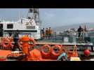 Spanish authorities intercept small fishing boat with three migrants off coast of Granada