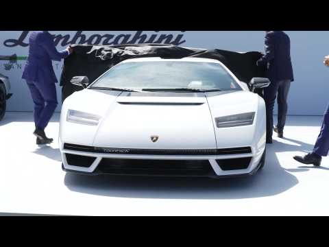 Lamborghini Press Conference at The Quail 2021