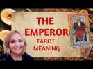 The Emperor Tarot Meaning | Upright & Reversed | Past, Present & Future | Love, Money, Spirituality
