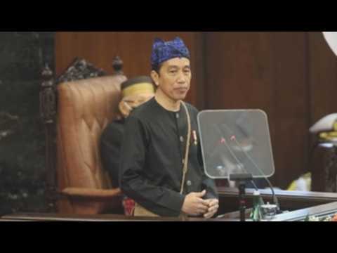 Indonesian president delivers annual speech in Jakarta