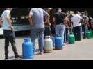 Lebanese try to refuel their gas tanks as fuel crisis continues