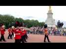 Traditional changing of the guard ceremony returns to Buckingham Palace