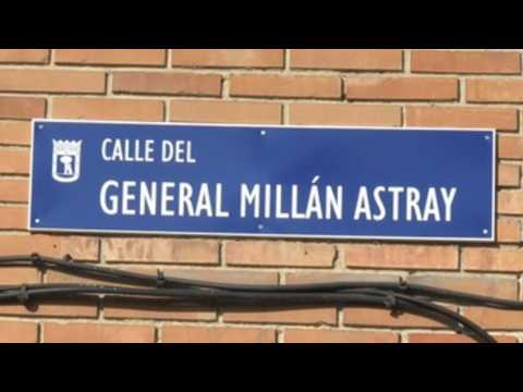 Madrid street name change stirs political debate
