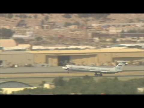 Afghanistan: Images of planes taking off from Kabul Airport on Wednesday