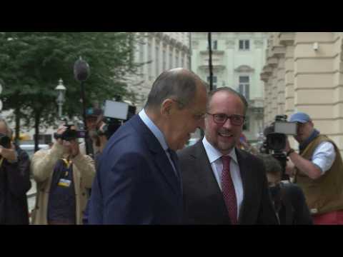 Russia's Lavrov meets his Austrian counterpart in Vienna