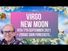 Virgo New Moon 6th/7th September 2021+ Zodiac Sign Forecasts