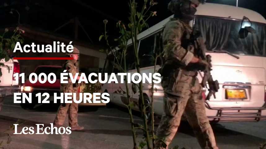 Illustration pour la vidéo Afghanistan : les Américains accélèrent les évacuations depuis l'aéroport de Kaboul