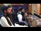 Taliban hold press conference in Kabul