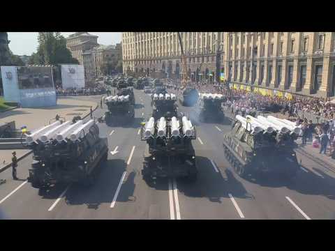 Ukraine celebrates 30th independence anniversary with military parade
