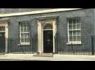 Images of 10 Downing Street before start of virtual G7 conference on Afghanistan - Label : AFPTV - First images - Category : News