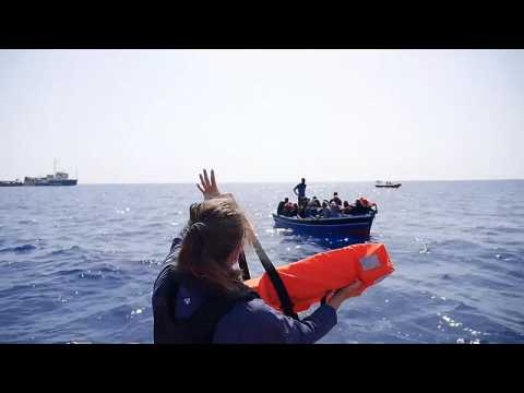 Dozens of migrants rescued in Mediterranean