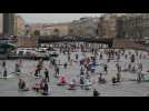 Dozens take part in the SUP festival in Saint Petersburg