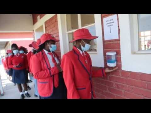 Students return to classrooms in Zimbabwe