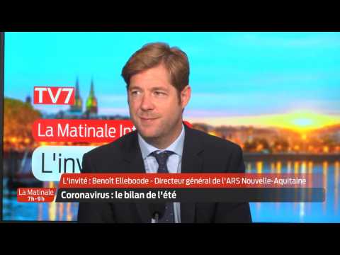 La Matinale | L'invité | Benoît Elleboode, directeur général de l'ARS Nouvelle-Aquitaine