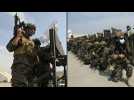 Taliban swoop into Kabul airport to celebrate defeating US