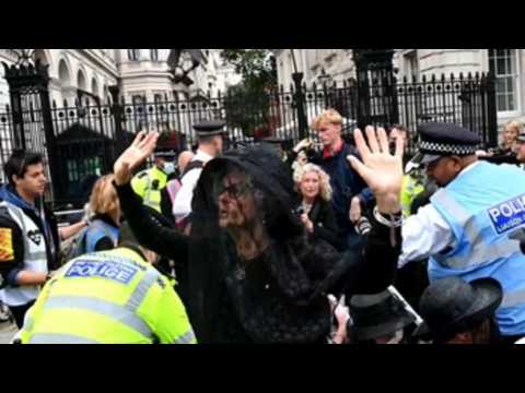 Extinction Rebellion activists demonstrate in London
