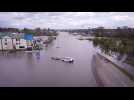 Hurricane Ida: flooded streets and destroyed homes at LaPlace in Louisiana