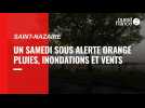 VIDEO. A Saint-Nazaire, un samedi sous alerte orange pluies, inondations et vents