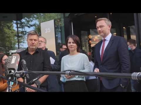 Green party, FDP seek possible coalition after German elections