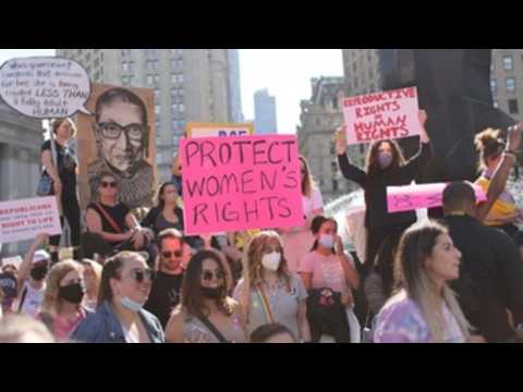 New York rallies for "Abortion Justice"