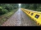 Paris-Roubaix : ambiance (humide) à la Trouée d'Arenberg