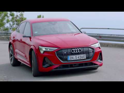 Audi e-tron S Sportback Catalunya Red Driving Video