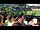 FC Nantes : ambiance en tribune pour le retour de la Brigade Loire