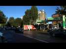 Cars queue at London petrol station as army set to deliver fuel