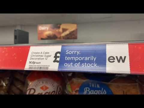 Shortages at UK supermarkets