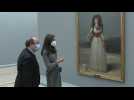 Queen Letizia inaugurates one of the largest Goya exhibitions abroad