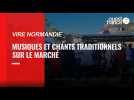 VIDEO. Fête du sirop : déambulation chantée et musicale sur le marché de Vire Normandie