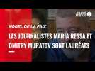 VIDÉO. Le prix Nobel de la Paix 2021 décerné aux journalistes Maria Ressa et Dmitry Muratov