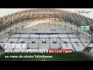 L'hommage à Bernard Tapie au stade du Vélodrome