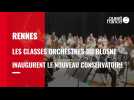 Rennes. les classes orchestres du Blosne inaugurent le nouveau Conservatoire