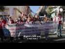 Manifestation en soutien à l'hôpital de Mayenne