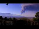 La Palma volcano: Ash cloud forces new airport shutdown on Spanish island