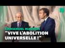 Le discours d'Emmanuel Macron pour le 40e anniversaire de l'abolition de la peine de mort