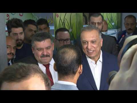 Iraqi PM casts his ballot as polls open in Baghdad