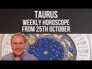 Taurus Weekly Horoscope from 25th October 2021