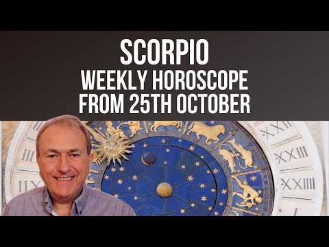 Scorpio Weekly Horoscope from 25th October 2021